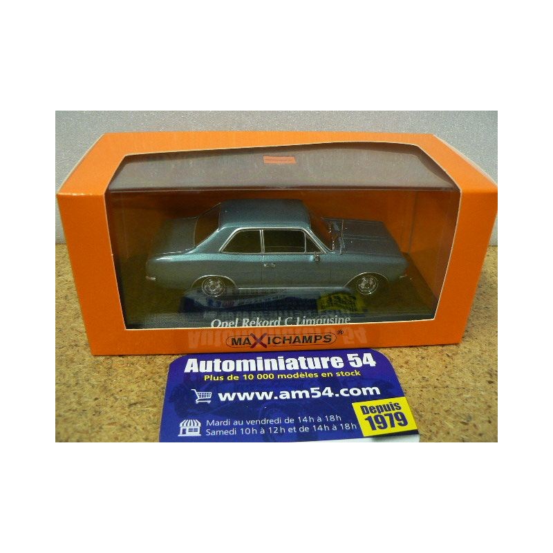 Opel Rekord C Limousine Bleu Maxichamps