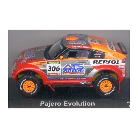 Miniature 1/43 PEUGEOT 3008 DKR PH N°306 Dakar 2019 I RS Automobiles