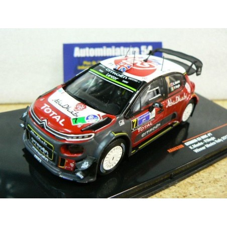 2017 Citroen C3 WRC n°7 Meeke - Nagle Winner Mexico RAM638B Ixo Model