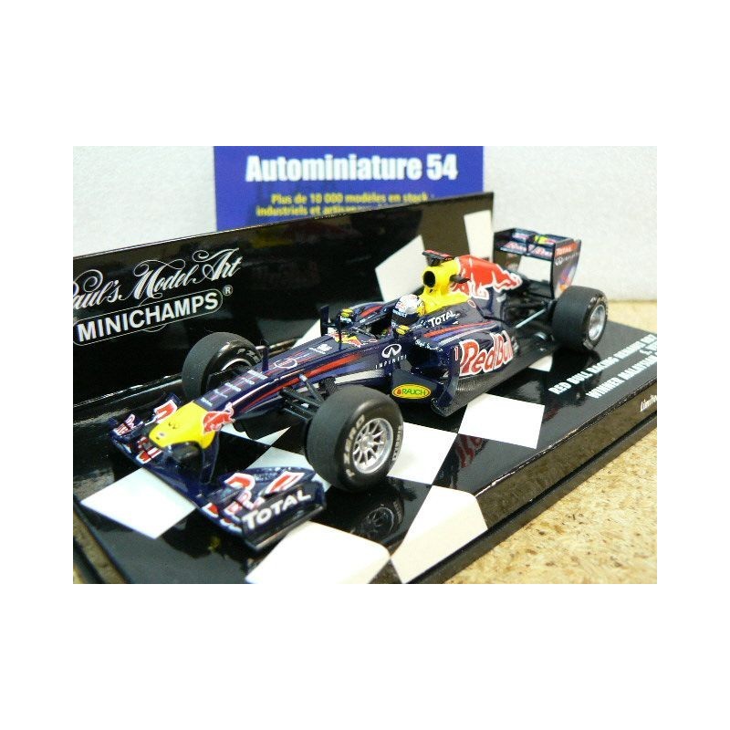 2011 Red Bull Renault RB7 n°1 S. Vettel 1st Winner Malaysia World Champion 410110101 Minichamps