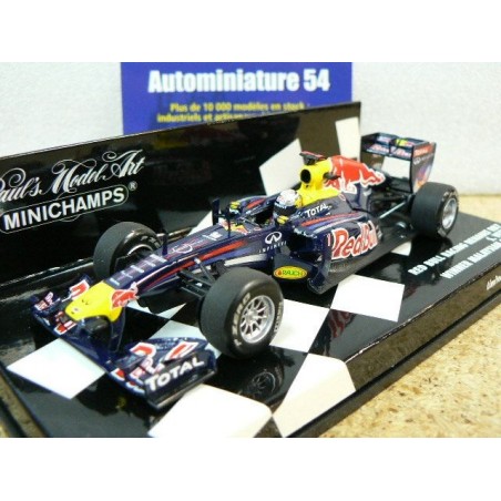 2011 Red Bull Renault RB7 n°1 S. Vettel 1st Winner Malaysia World Champion 410110101 Minichamps