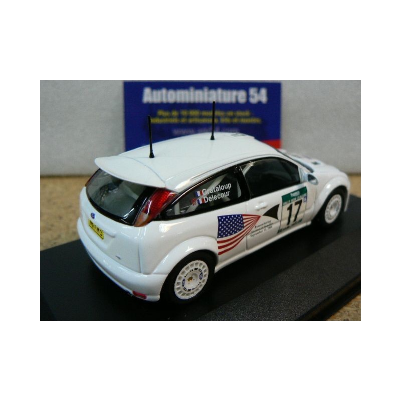 2001 Ford Focus WRC n°17 Delecour - Grataloup New Zealand 