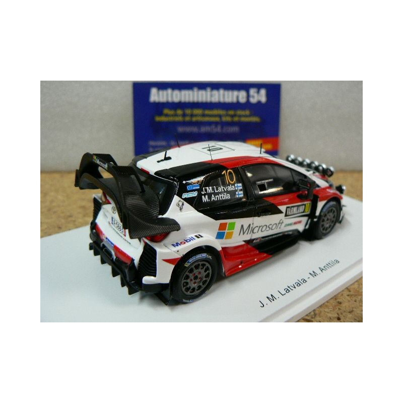 17 Toyota Yaris Wrc N 10 Latvala Anttila 1st Winner Sweden Rally S5165 Spark Model Autominiature54