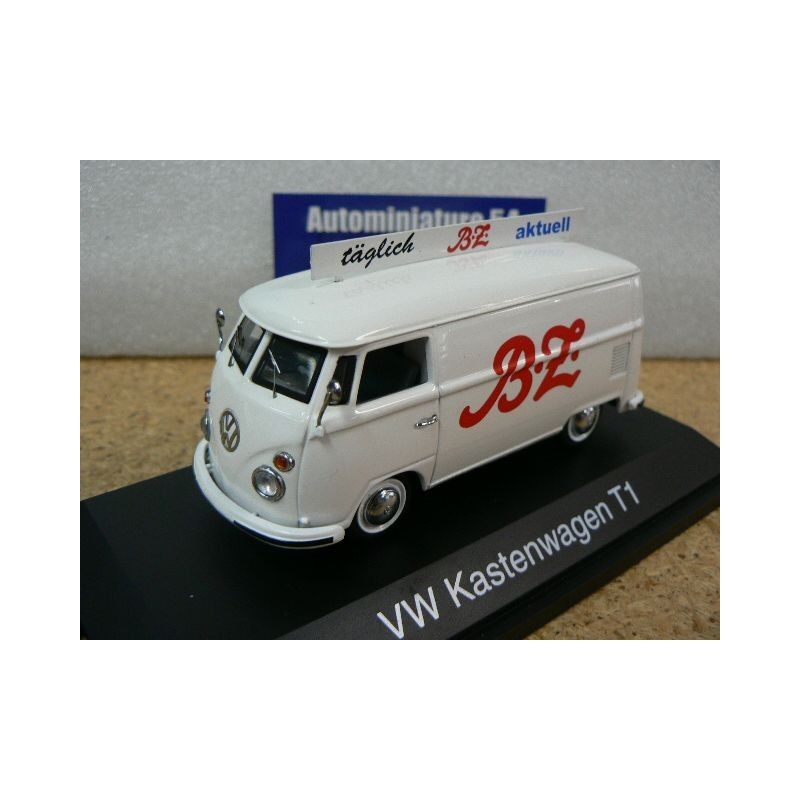 VW Combi Split 23 Fenêtres, Vert Blanc - SCHUCO 452670700 - 1/87