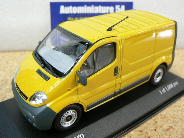 Opel Vivaro Kasten 01 Minichamps Autominiature54