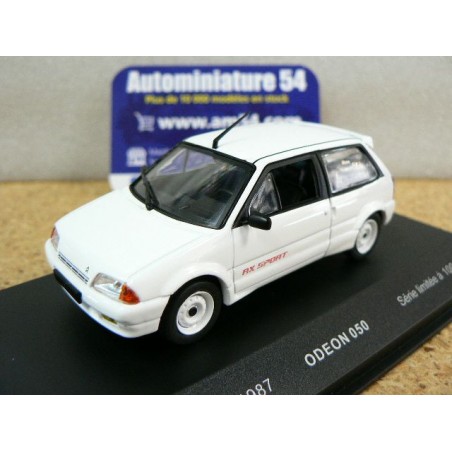 Citroen AX Sport 1987 White ODEON N050