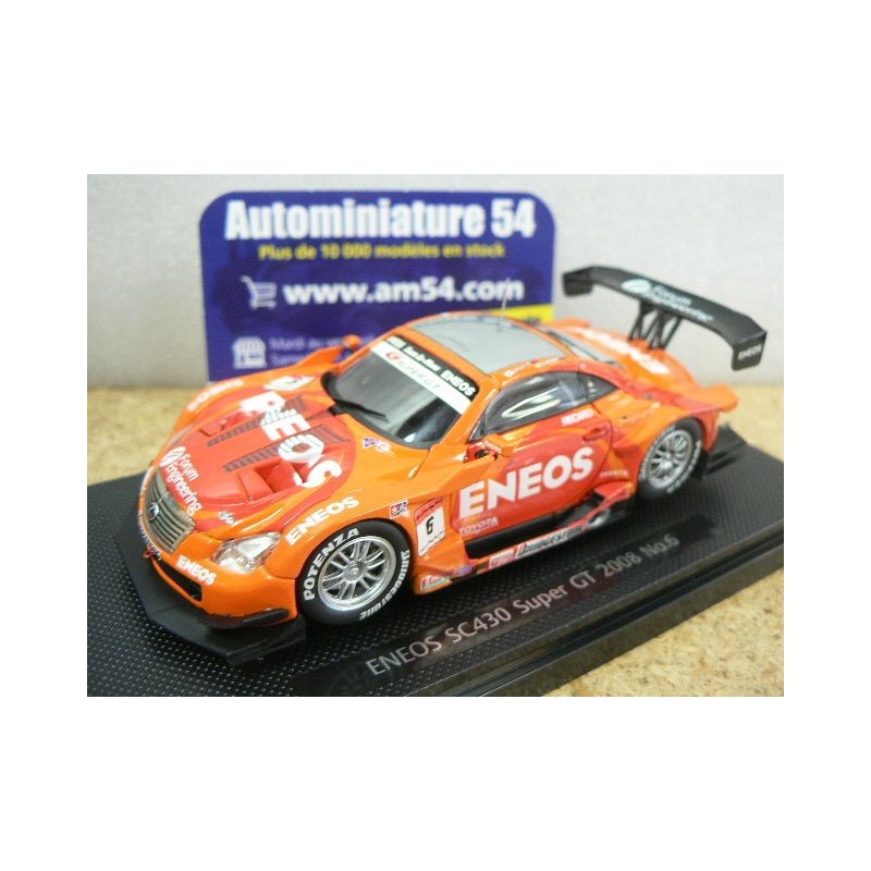 2008 Toyota Lexus Sc430 Eneos Gt500 N°6 Super Gt Jgtc 44054 Ebbro 8893