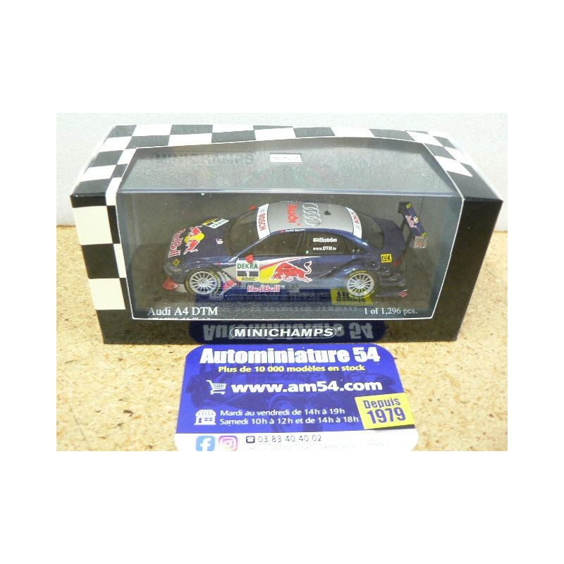 2008 Audi A4 n°1 Mattias Ekstrom Team ABT DTM 400081801 Minichamps