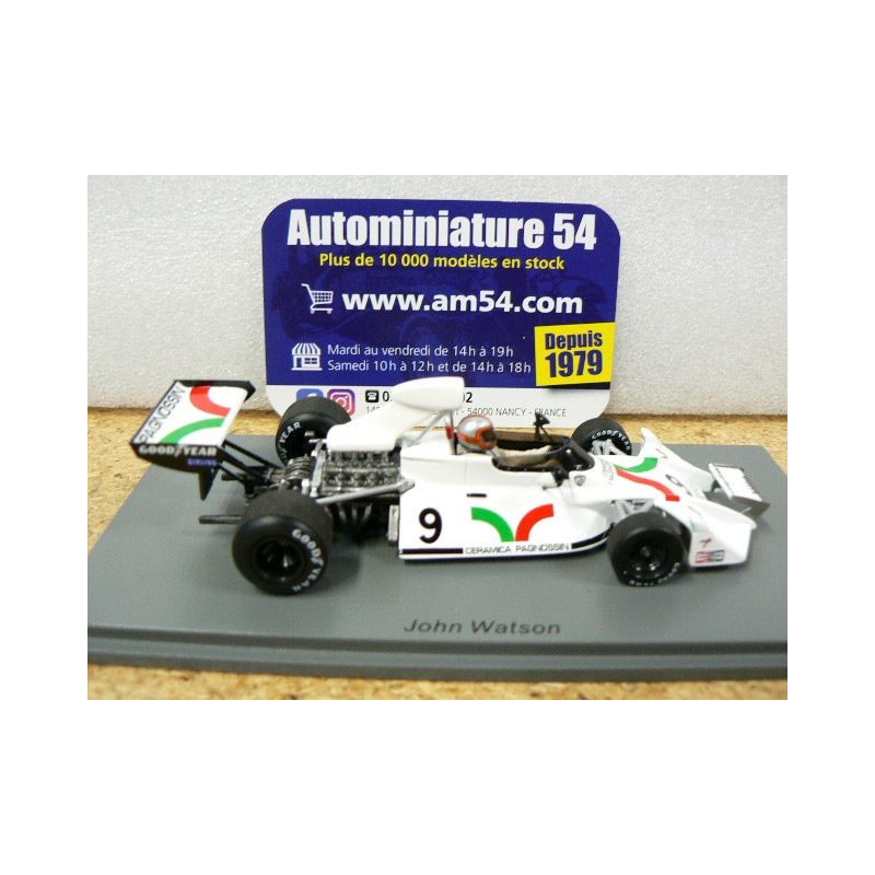 SPARK-MODEL S7105 Scale 1/43  BRABHAM F1 BT52 N 6 BRAZILIAN GP