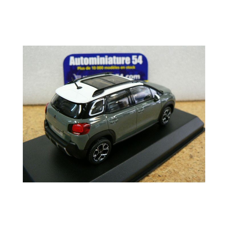 Citroen C3 Aircross Kaki grey - White 2021 155335 Norev