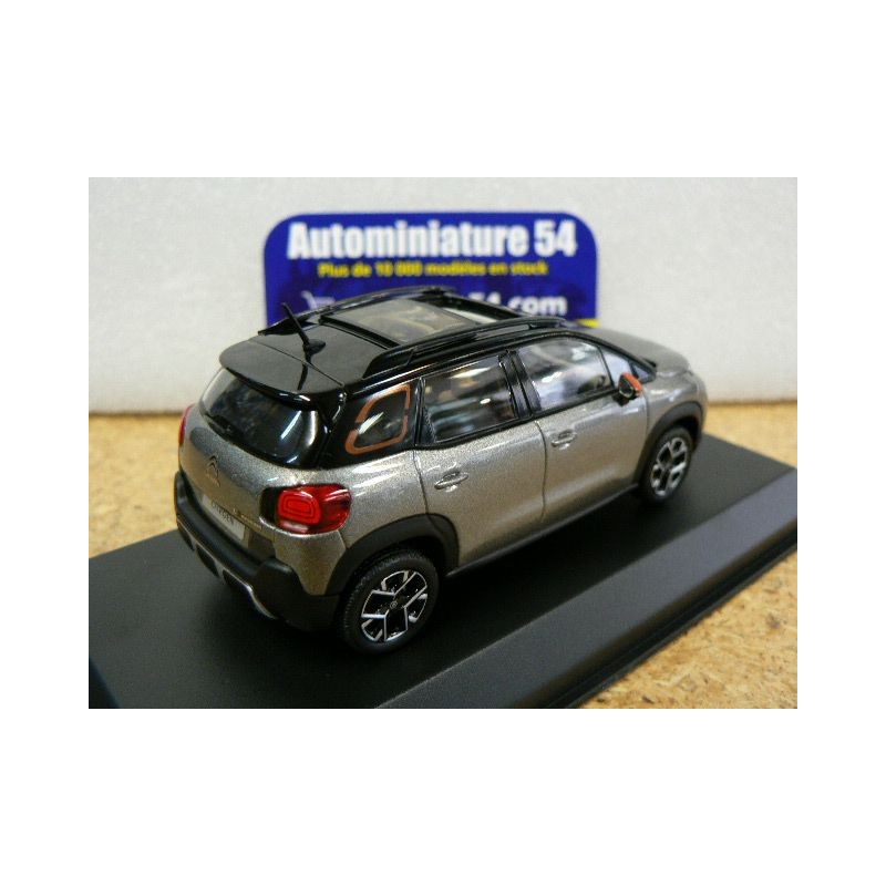 Citroen C3 Aircross Platinium Grey - Black - Orange 2021 155336 Norev