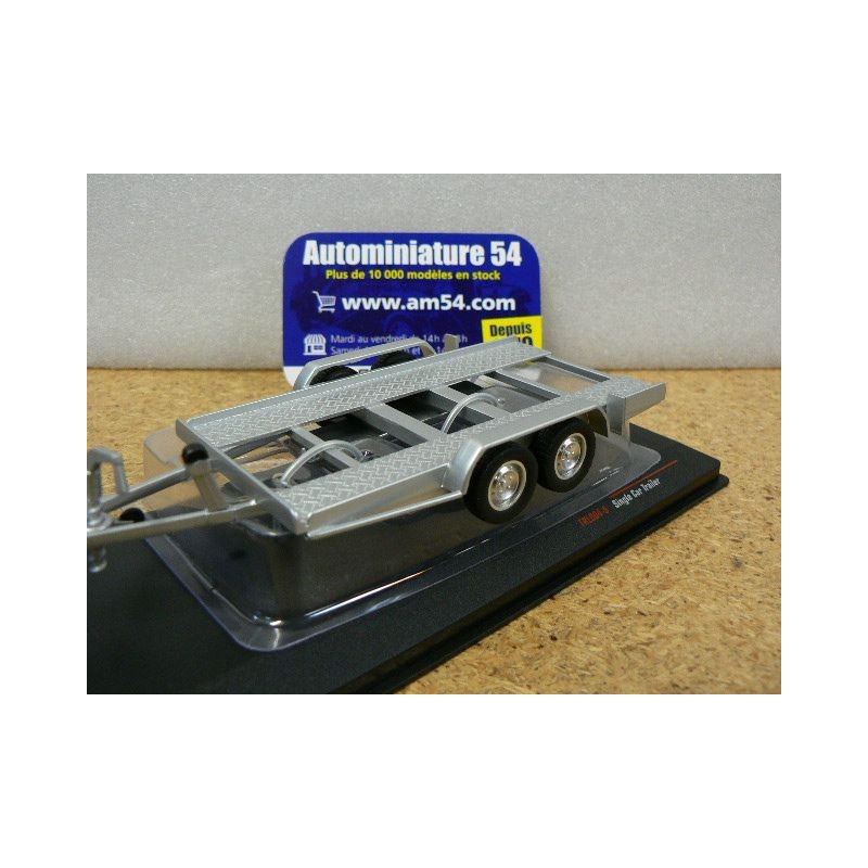 Remorque Porte Voiture double essieux (single car trailer ) TRL004-S Ixo Models