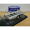 Remorque Porte Voiture double essieux (single car trailer ) TRL004-S Ixo Models