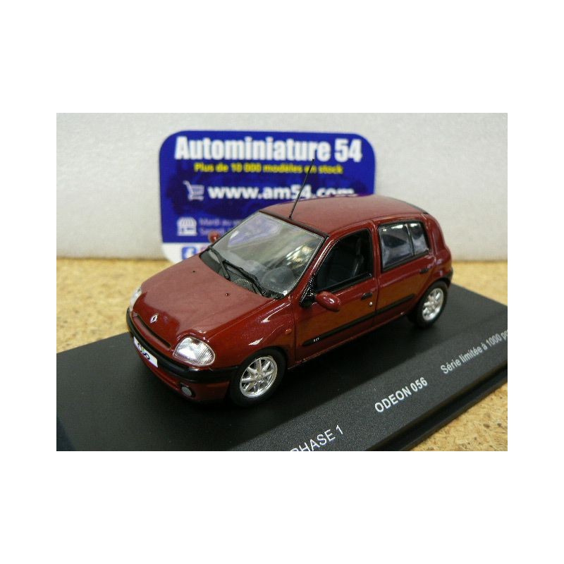 Renault  Clio 2 Phase 1 Red Metal ODEON 056