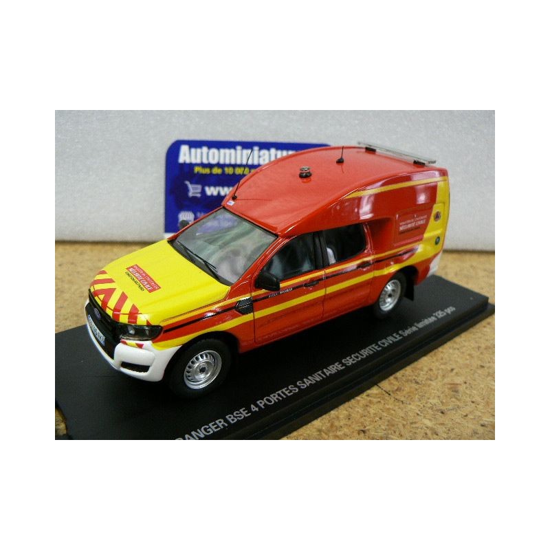 Ford Ranger BSE Sanitaire Securité civile ambulance Pompier Alarme 0047