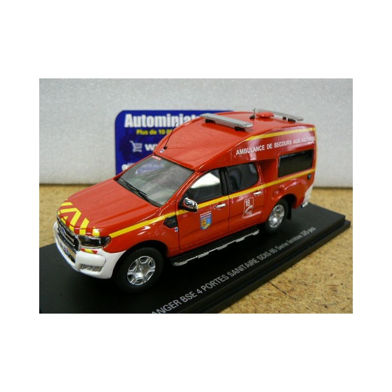 Majorette Collection Coffret Services de Secours et pompiers USA