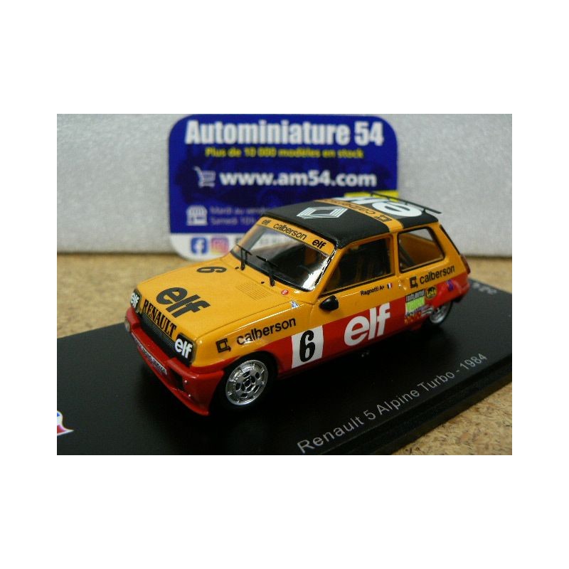 1/43 RENAULT 5 Alpine Turbo N°6 1984