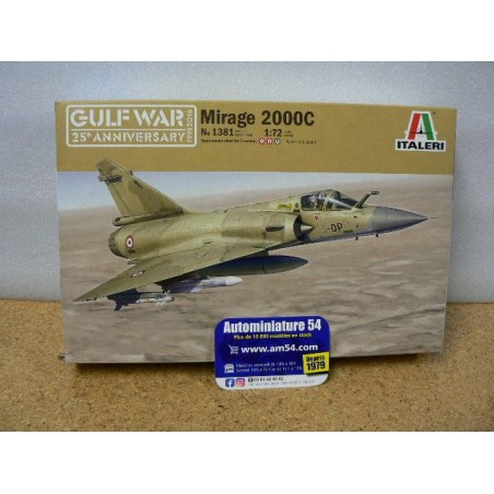 Mirage 2000C Gulf War  n°1381 Italeri  Maquette 1.72