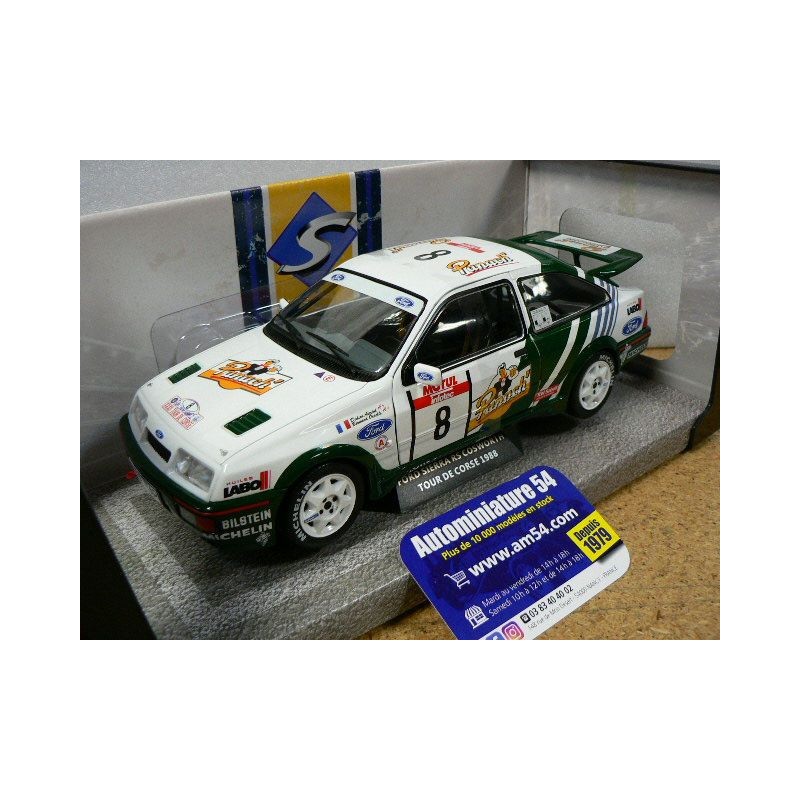 1988 Ford Sierra n°8 Auriol - Occelli "Panach" Tour de Corse  S18016002 Solido