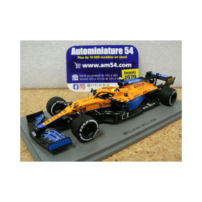 2021 McLaren MCL35M n°4 Lando Noris 2nd Italian GP S7690Spark Model