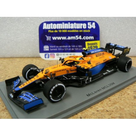 2021 McLaren MCL35M n°4 Lando Noris 2nd Italian GP S7690Spark Model