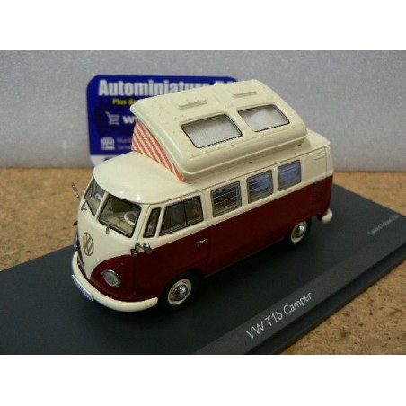 Volkswagen T1b Camper red- white 450377900 Schuco