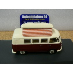 Volkswagen T1b Camper red- white 450377900 Schuco