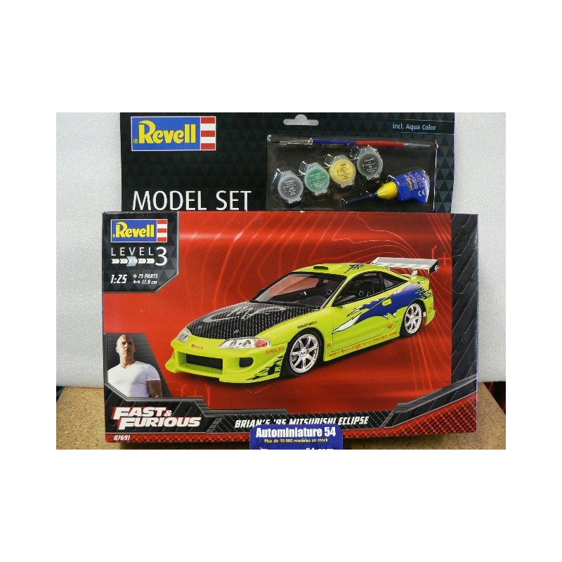 Maquette - Fast & Furious - Brian's 1995 Mitsubishi Eclipse - Kits