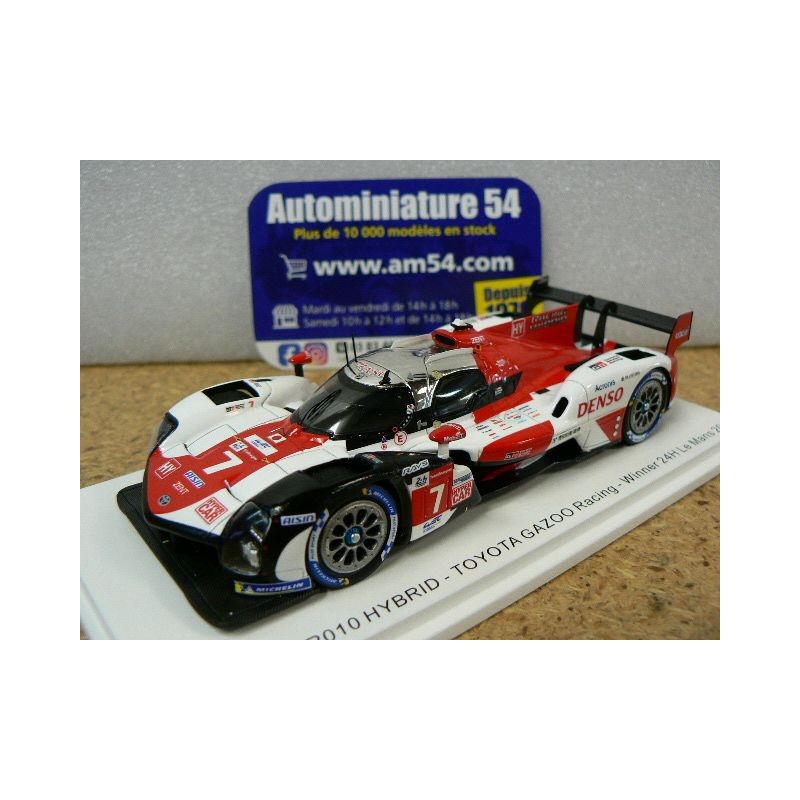 2021 Toyota GR010 Hybrid n°7 Conway - Kobayashi - Lopez 1st Winner Le Mans 43LM21 Spark Model