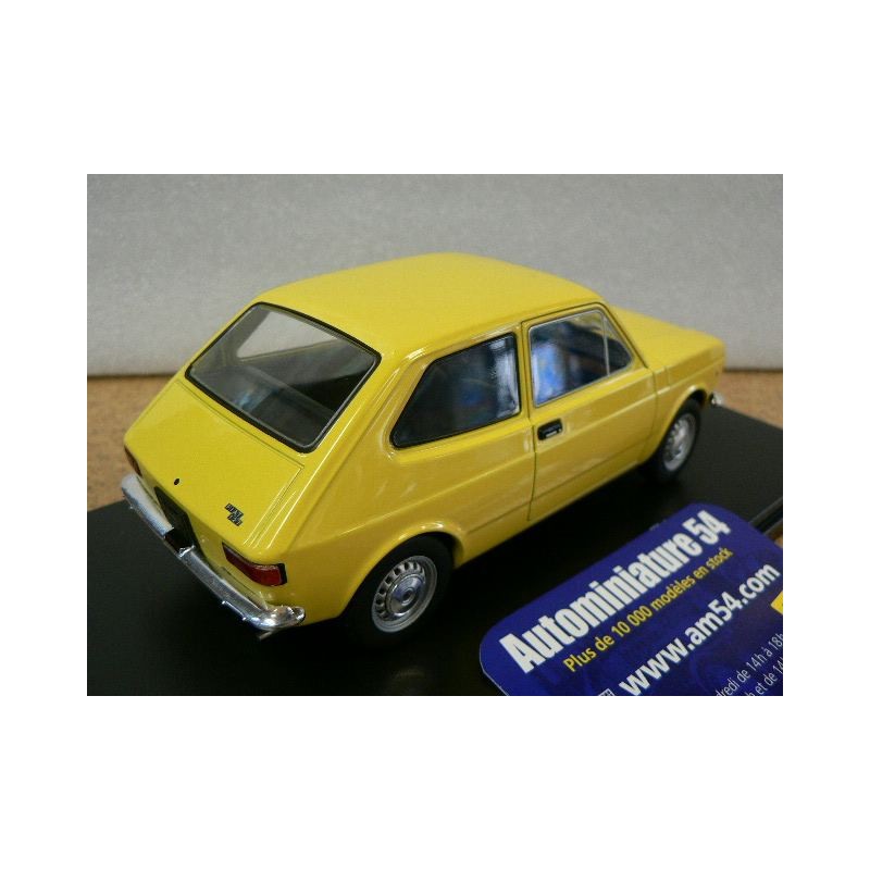 WHITEBOX WB124109 FIAT 127 1974 YELLOW 1:24 Modellino