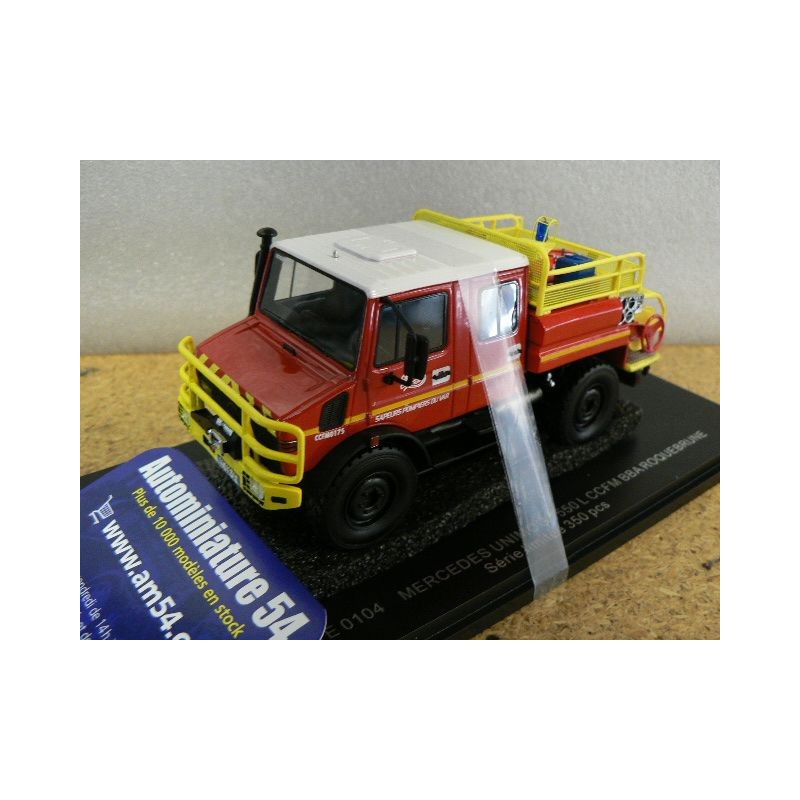 MERCEDES-BENZ Unimog  1550 Double Cabine CCFM BBA SDIS83 Roquebrune Pompiers du Var Alerte 0104