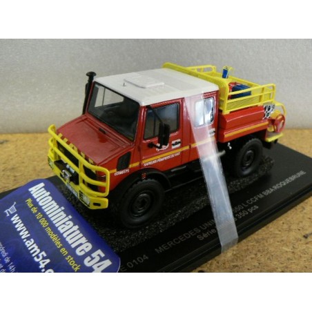 MERCEDES-BENZ Unimog  1550 Double Cabine CCFM BBA SDIS83 Roquebrune Pompiers du Var Alerte 0104