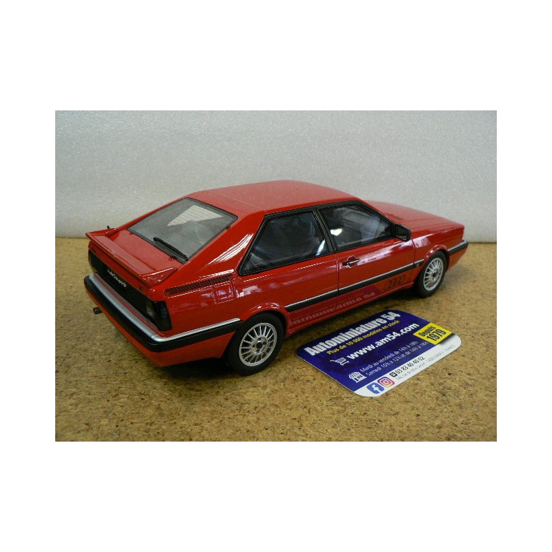 OttO Mobile 1:18 AUDI GT COUPE TORNADO ROUGE 1987 (OT954) LIMITATION 2000  PCS Resin car model available now