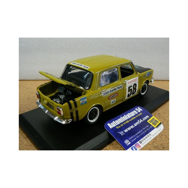 SIMCA 1000 RALLYE 2 SRT N.58 1973 Acide Green 1:18 REPROD. - NOREV