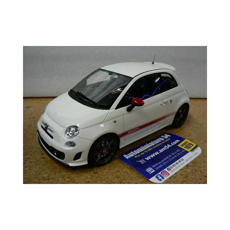 Abarth Fiat 595 Gara White TS0397 Top Speed TrueScale Miniatures