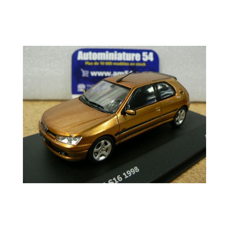 Peugeot 306 S16 Vermeer Yellow 1998 S4311402 Solido