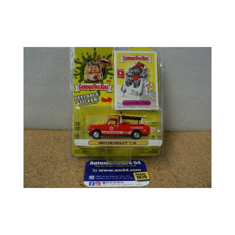 Chevrolet C10 1968 "Garbage Pail Kids" 54070-C Greenlight 1.64ième