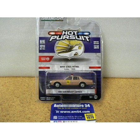 Chevrolet Caprice Iowa State Patrol 1987 " Hot Pursuit " 43010-B Greenlight 1.64ième