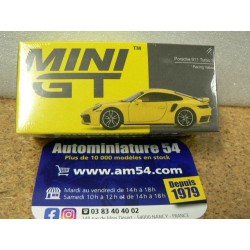 Porsche 911 - 992 Turbo S Racing Yellow MGT00497 True Scale Models Mini GT