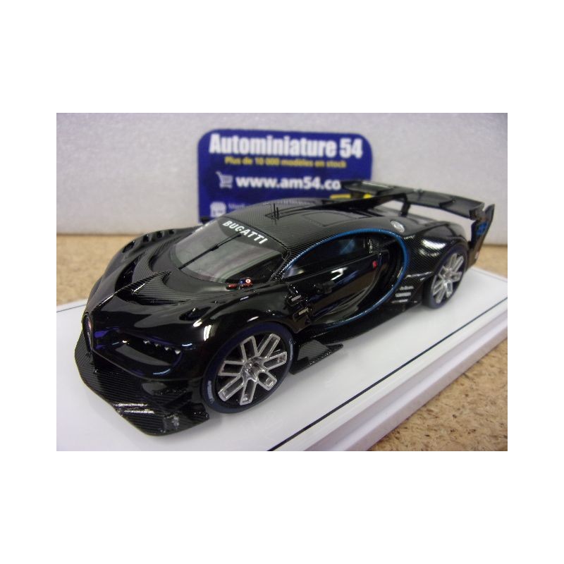 Carbon TSM430592 TrueScale Black Turismo Miniatures Vision Bugatti Gran