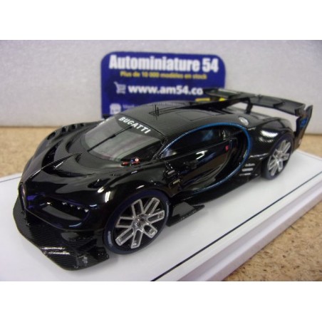 Bugatti Vision Gran Black TSM430592 Miniatures TrueScale Turismo Carbon