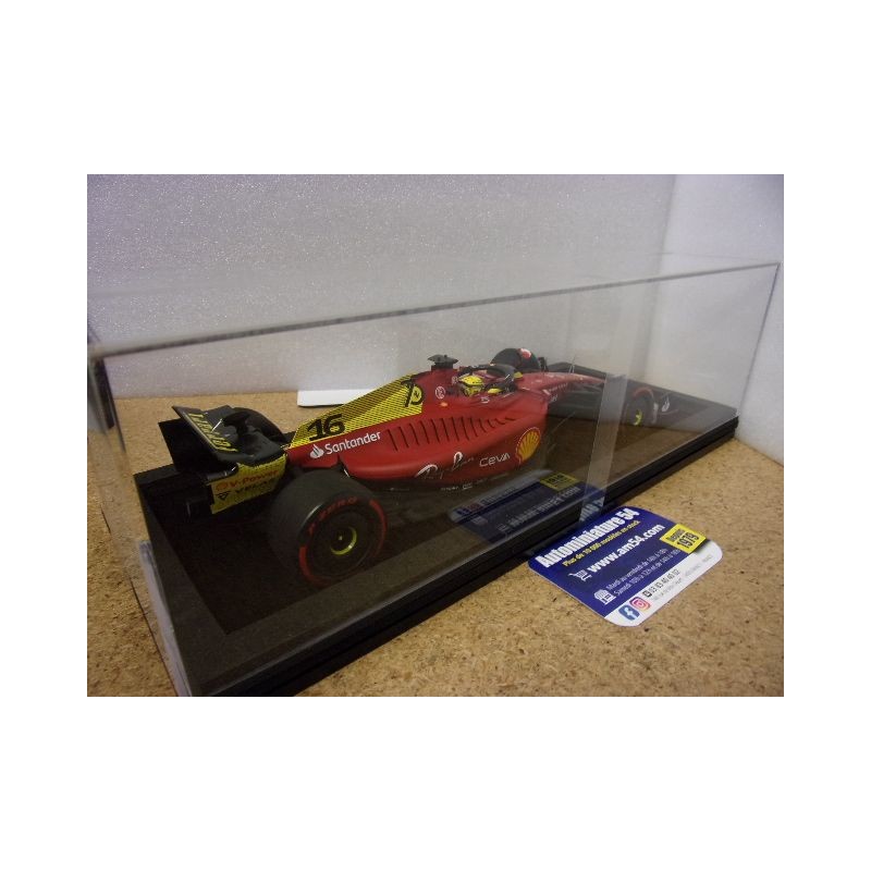 Ferrari F1-75 16 Charles Leclerc F1 Winner Grand Prix de Bahrain 2022  Looksmart LSF1041 - Miniatures Autos Motos