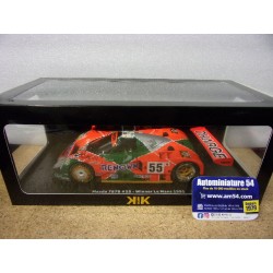 1991 Mazda 787B n°55 Weidler - Herbert - Gachot 1st winner Le Mans KKDC180863 KK Scale Models