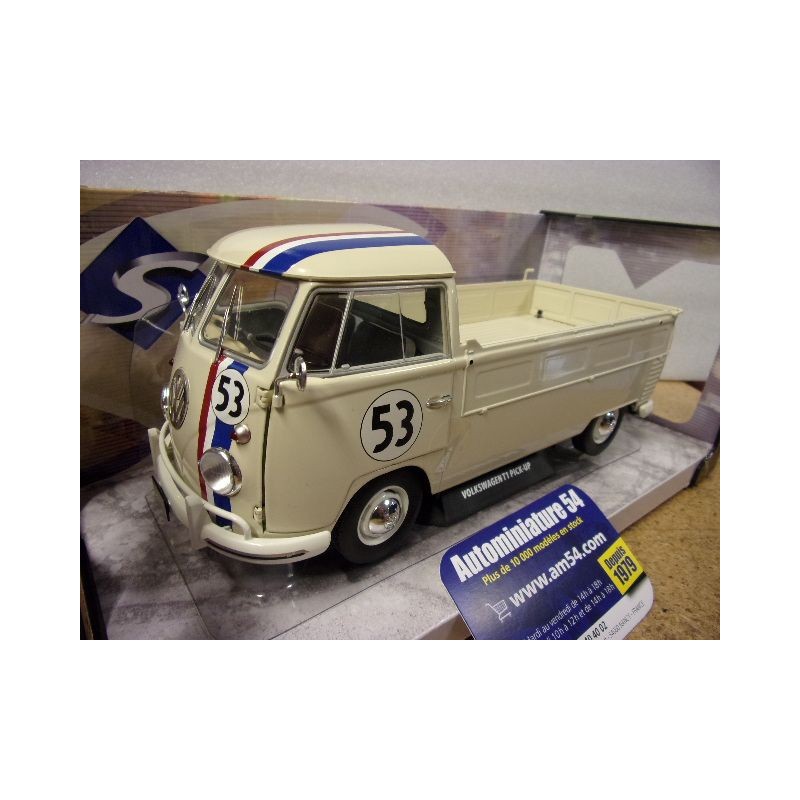 Volkswagen Combi T1 Type1 pick up Herbie S1806708 Solido