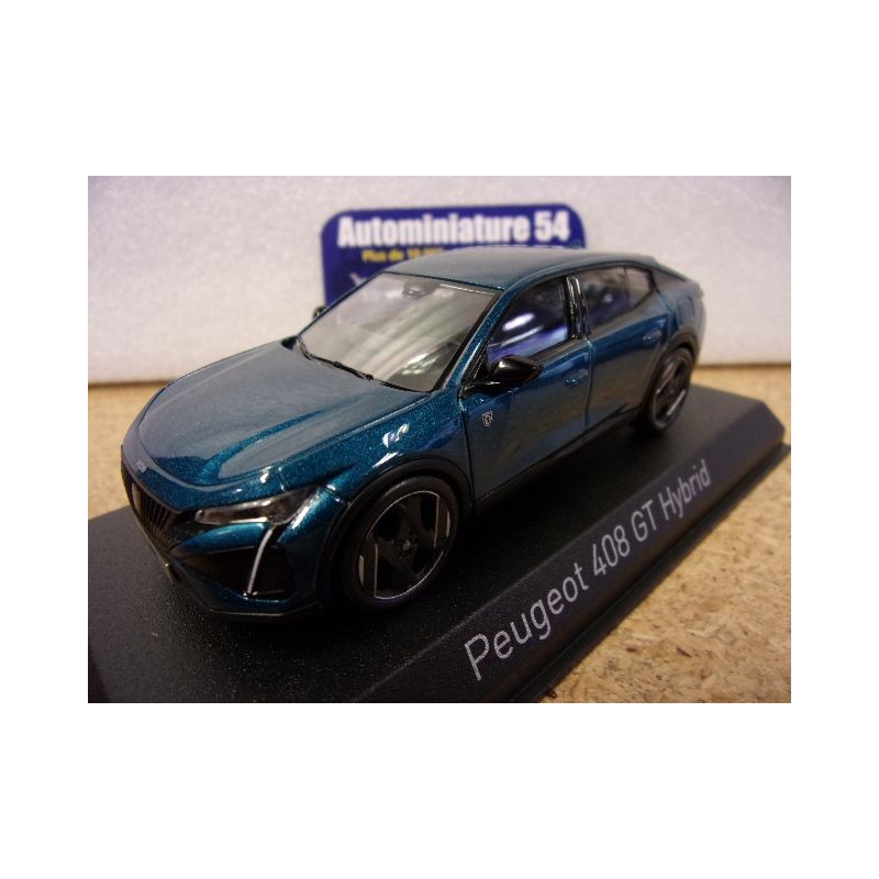 Peugeot 408 GT Hybrid Obsession Blue 2023 474810 Norev