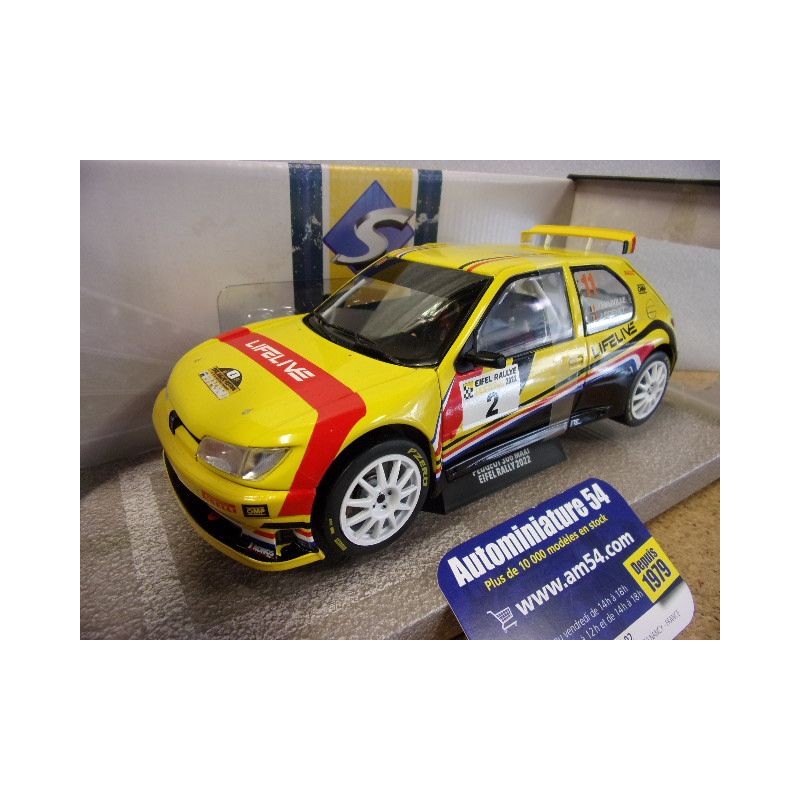 2022 Peugeot 306 Maxi n°2 Neuville - Cornet Eifel Rallye S1808304 Solido