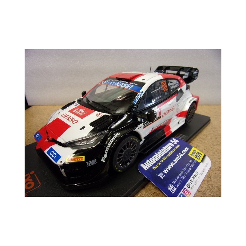 2023 Toyota GR Yaris Rally1 n°69 Rovanpera - Halttunen Monte Carlo 18RMC152B Ixo Models