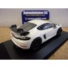 Porsche Cayman GT4 RS White - black Wheels 2021 Black 410069702 Minichamps