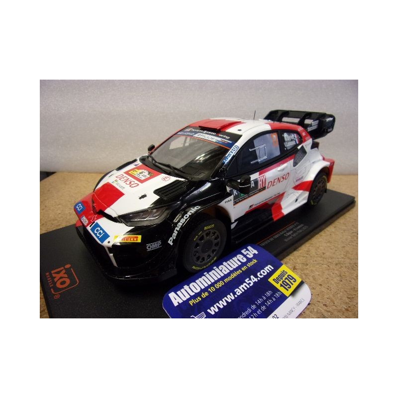 2023 Toyota GR Yaris Rally1 n°17 Seb Ogier - Vincent Landais 1st Winner Safari 18RMC173A Ixo Models