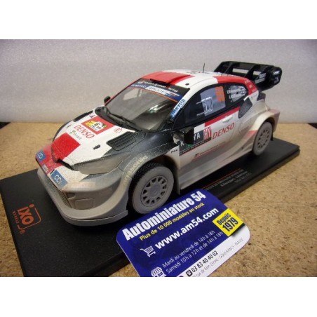 2023 Toyota GR Yaris Rally1 n°69 Rovanpera - Haltunen Safari Dirty Version18RMC173B Ixo Models